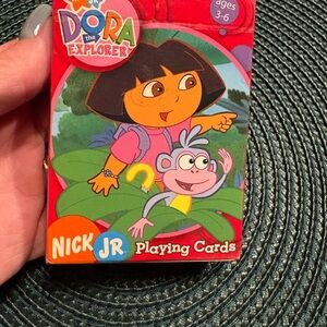 New Dora the Explorer Playing Cards - Red